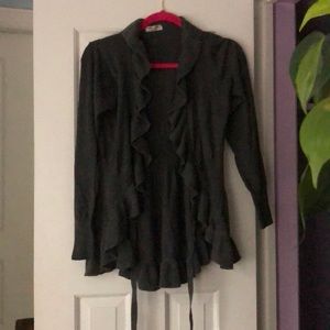 Grey cardigan by Anny Look Collection size medium